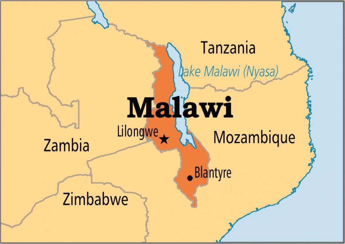 karta lilongwe Malavi