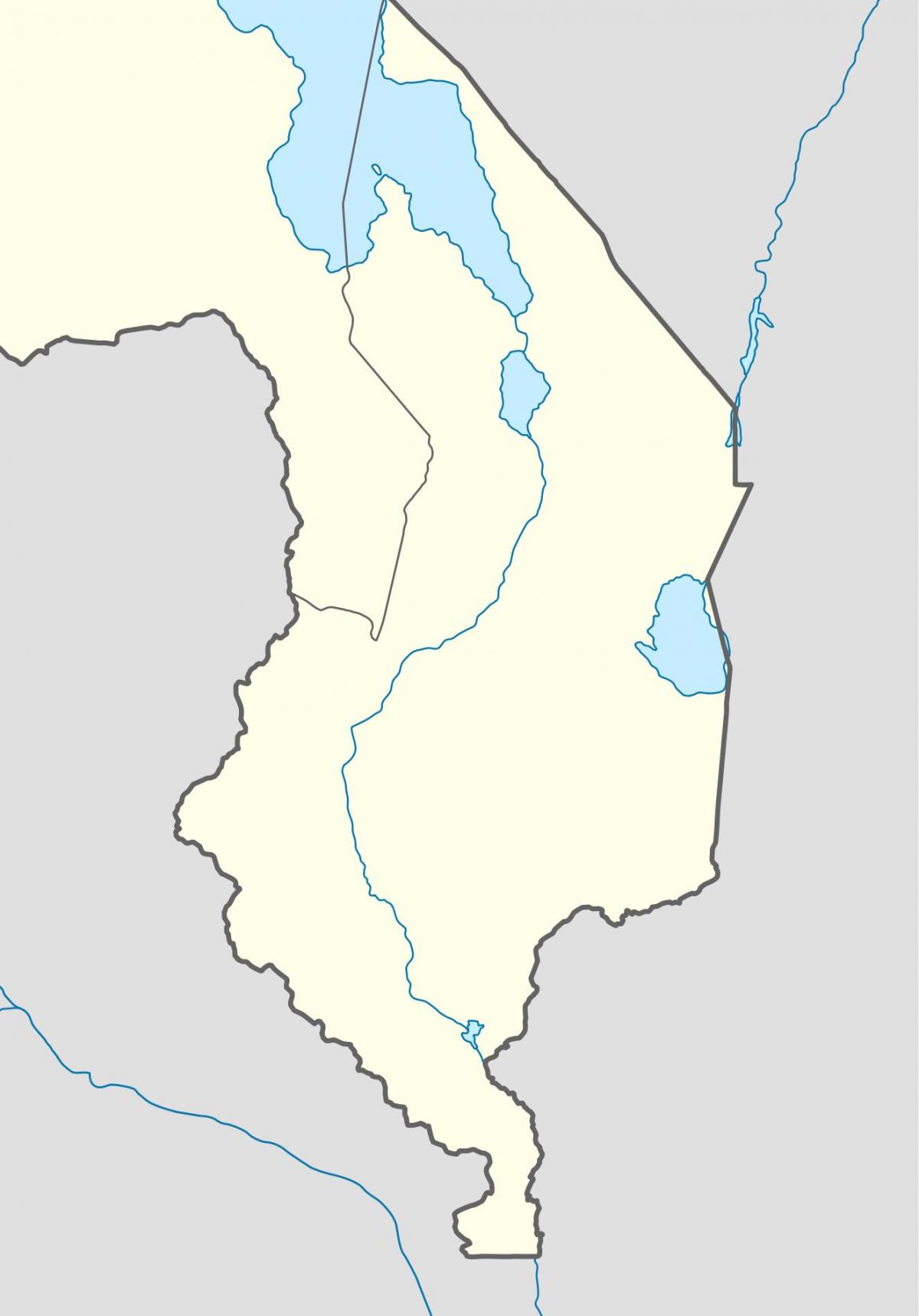 karta rijeke Malavi 